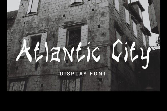 Atlantic City Typeface Review: A Mandarin Style Display Font for Elegant Branding