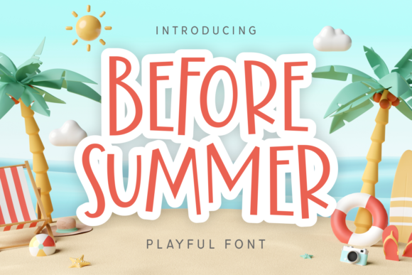 Before Summer Typeface: A Chic Upgrade for Small Business Branding