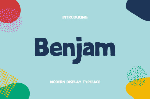 Benjam Display Font for Bold Campaign Headlines