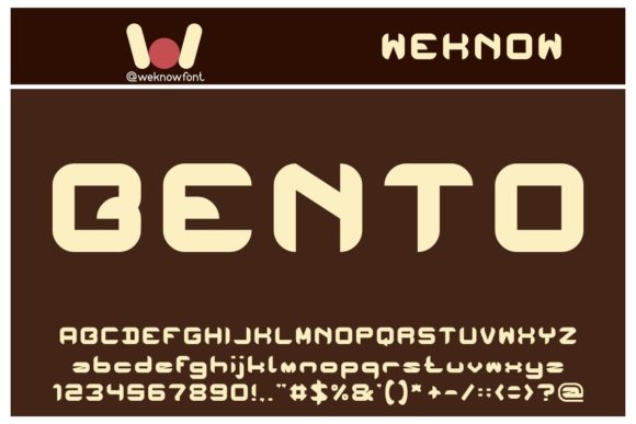Bento: The Premium Display Font for Editorial Design and Brand Identity