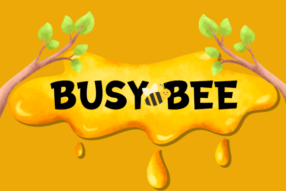 Busy Bee Free Download: The Ultimate Kids Display Font