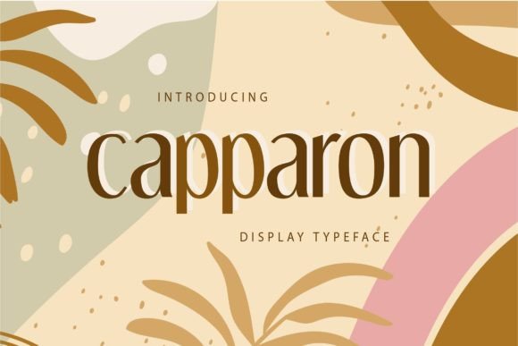 Capparon: The Playful Display Font for Creative Campaigns