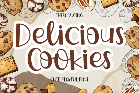 Delicious Cookies Font Review: A Quirky Display Typeface for Branding