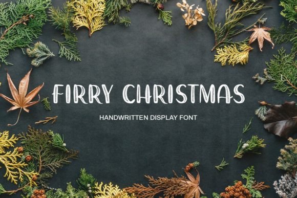 Firry Christmas Typeface for Seasonal Brand Campaigns