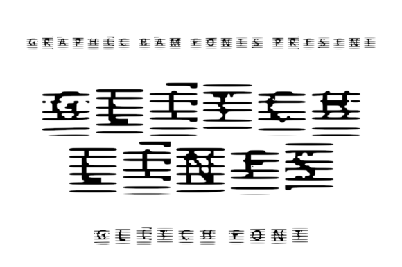 Glitch Lines Typeface Review for Digital Campaigns