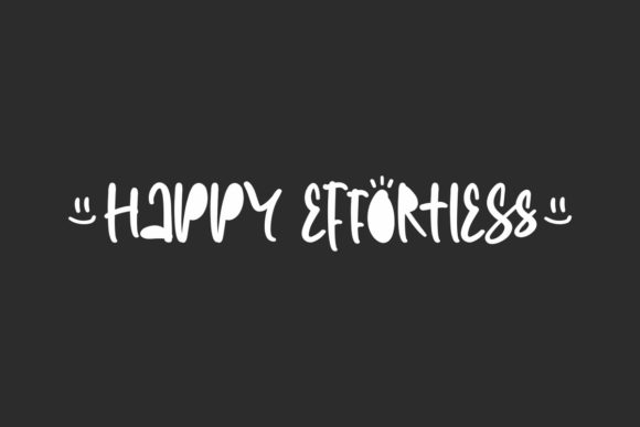 Happy Effortless Typeface Review for Chic Brand Identity