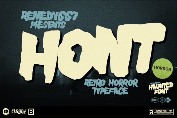 Hont Typeface Review: Bold Display Font for Branding and Merch