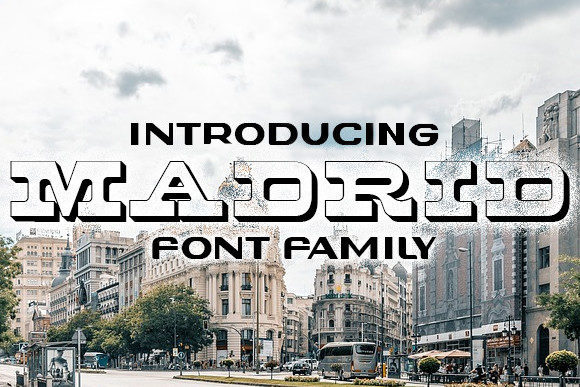 Madrid Typeface: A Vintage Display Font for Handmade Branding