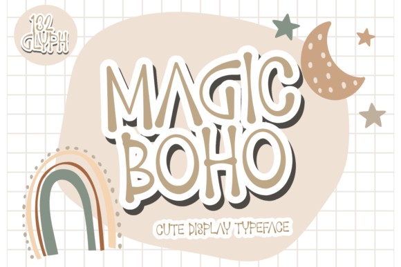 Magic Boho: A Cute Display Font Review