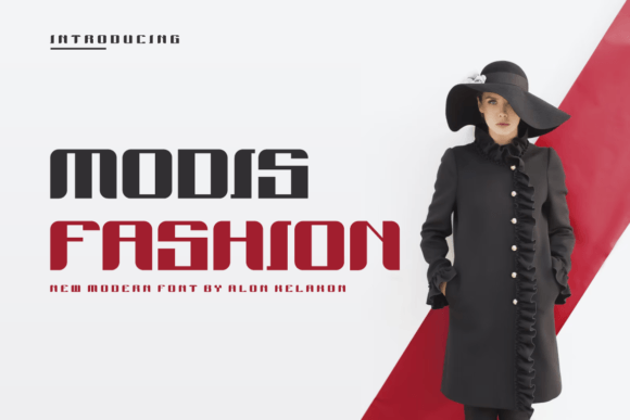 Modis Fashion Typeface Review for Trendy Campaign Design