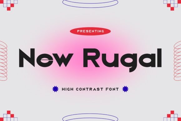 New Rugal: A Premium Display Typeface for Bold Branding