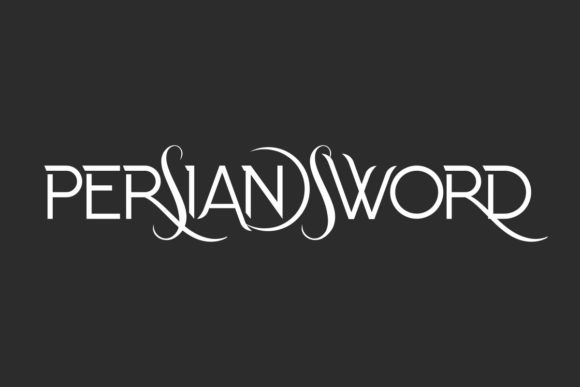 Persian Sword: The Elegant Display Font for Brand Identity