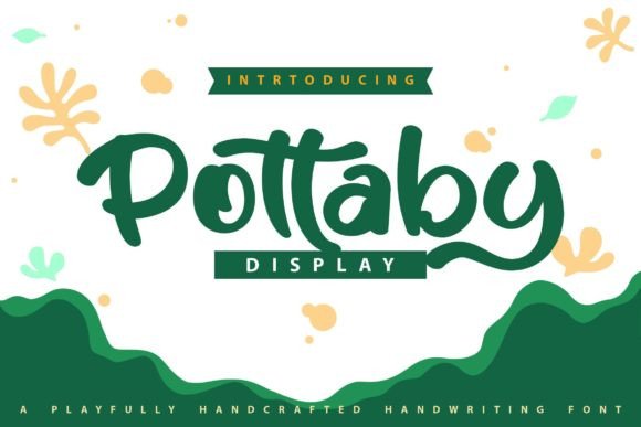 Pottaby: A Sweet Handwriting Font for Playful Editorial Design