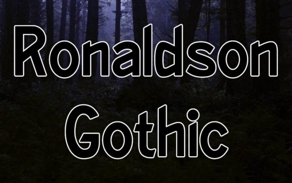 Ronaldson Gothic: The Simple Gothic Font for High-Impact Campaign Visuals