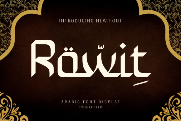 Rowit Font Review: Arabic Style Display for Branding