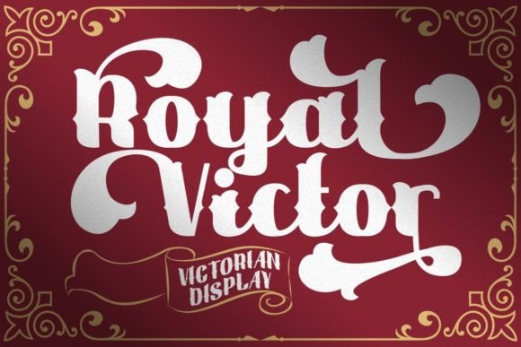 Royal Victor Typeface: Elevate Your Handmade Brand Identity