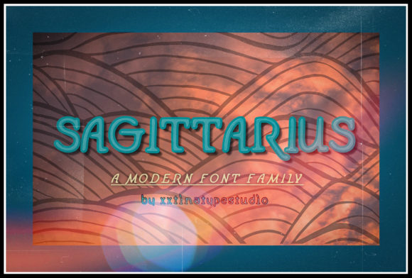 Sagittarius Typeface Review for Modern Craft Brands