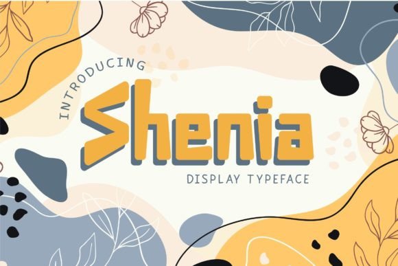 Shenia Creative Font for Handmade Labels and Cute Branding
