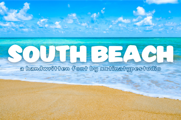 South Beach: A Stylish Display Font for Editorial Branding