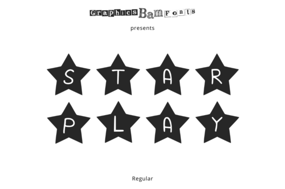 Star Play Typeface Review for Festive Crafts